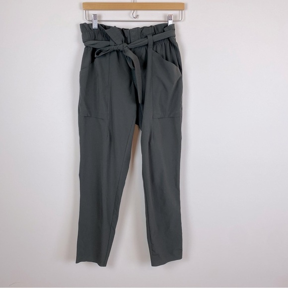 Athleta Skyline Pant Pleated High Rise Paperbag Waist - Picture 1 of 8